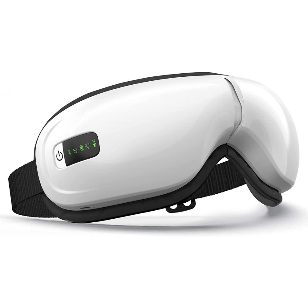 White folding eye massager